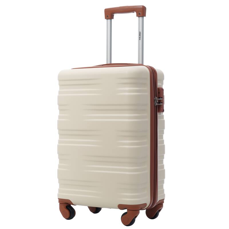 20" Lightweight Luggage Hardside Expandable ABS Luggage Travel Suitcases Carry on with TSA Lock